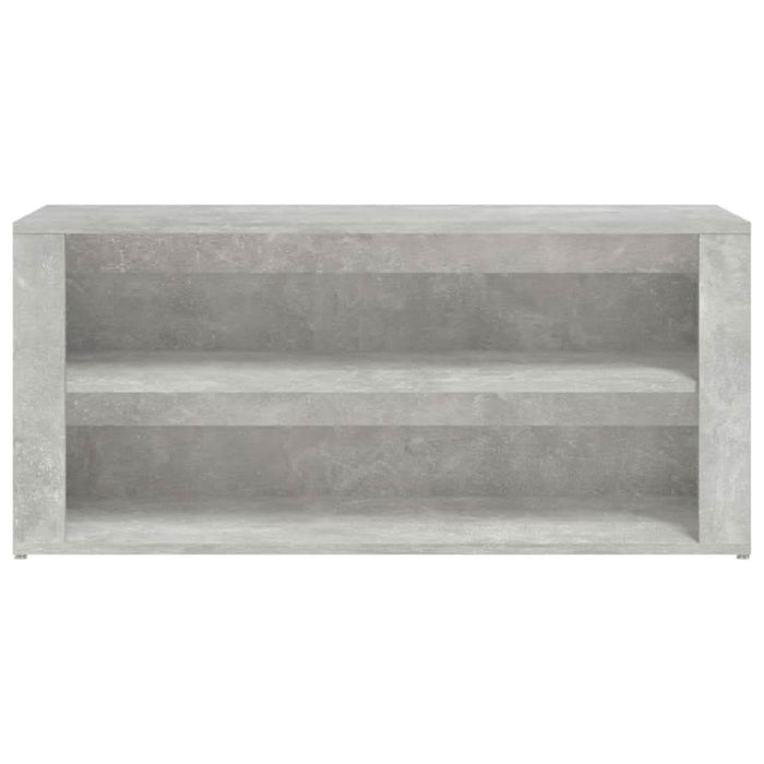 Pantofar, gri beton, 100x35x45 cm, lemn compozit - WALTI WALTI