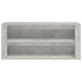 Pantofar, gri beton, 100x35x45 cm, lemn compozit - WALTI WALTI