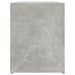 Pantofar, gri beton, 100x35x45 cm, lemn compozit - WALTI WALTI