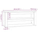Pantofar, gri beton, 100x35x45 cm, lemn compozit - WALTI WALTI