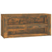 Pantofar, stejar fumuriu, 100x35x45 cm, lemn prelucrat - WALTI WALTI