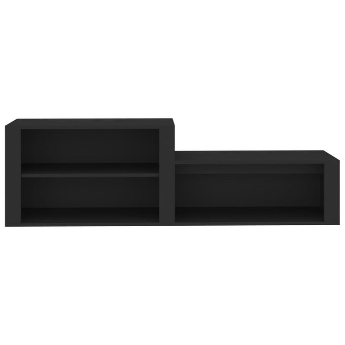 Pantofar, negru, 150x35x45 cm, lemn prelucrat - WALTI WALTI