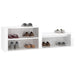 Pantofar, alb extralucios, 150x35x45 cm, lemn prelucrat - WALTI WALTI