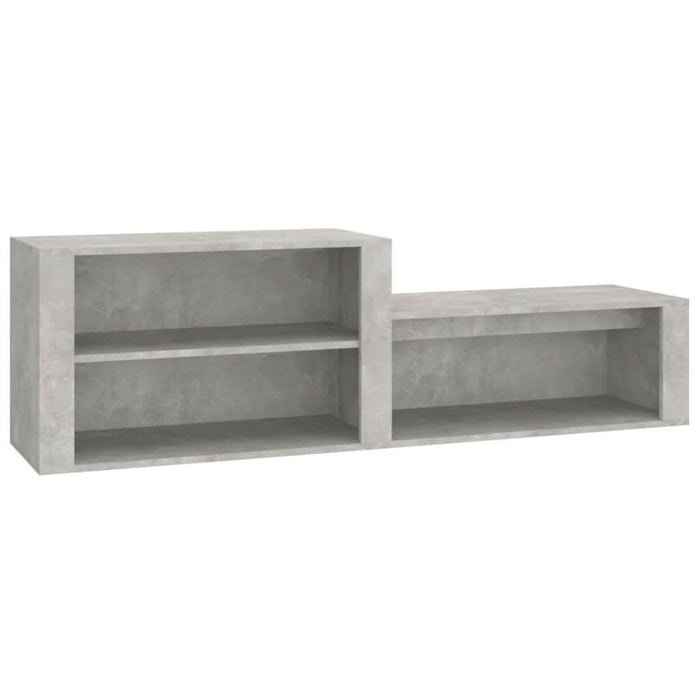 Pantofar, gri beton, 150x35x45 cm, lemn prelucrat - WALTI WALTI