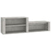 Pantofar, gri beton, 150x35x45 cm, lemn prelucrat - WALTI WALTI
