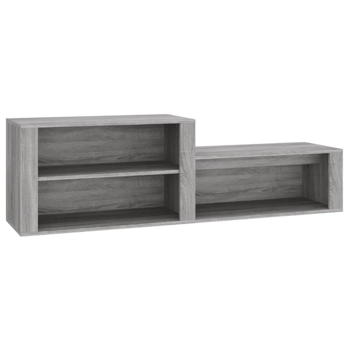 Pantofar, gri sonoma, 150x35x45 cm, lemn prelucrat - WALTI WALTI