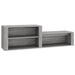 Pantofar, gri sonoma, 150x35x45 cm, lemn prelucrat - WALTI WALTI