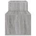 Pantofar, gri sonoma, 150x35x45 cm, lemn prelucrat - WALTI WALTI