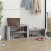 Pantofar, gri sonoma, 150x35x45 cm, lemn prelucrat - WALTI WALTI
