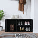 Pantofar, negru, 100x35x45 cm, lemn compozit - WALTI WALTI