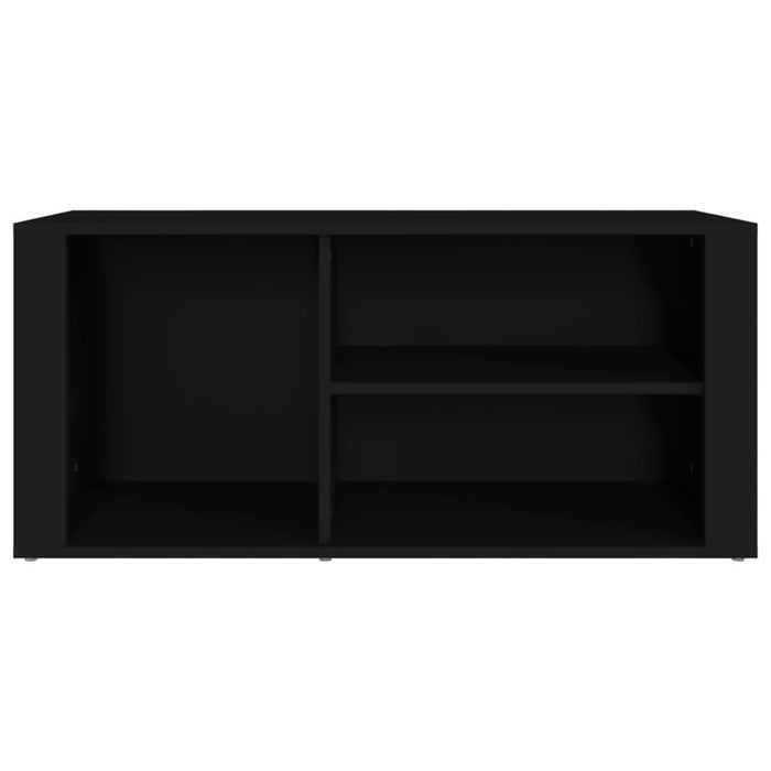 Pantofar, negru, 100x35x45 cm, lemn compozit - WALTI WALTI