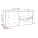 Pantofar, stejar sonoma, 100x35x45 cm, lemn prelucrat - WALTI WALTI
