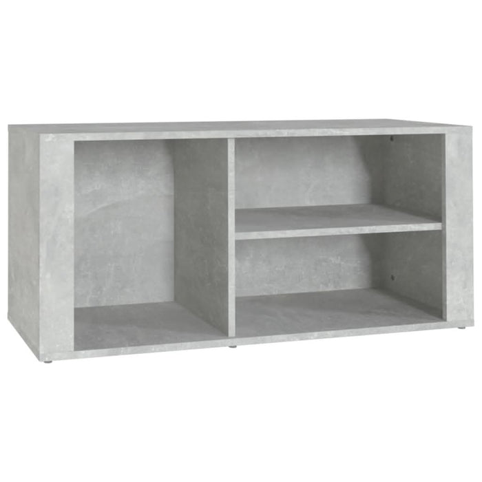 Pantofar, gri beton, 100x35x45 cm, lemn prelucrat - WALTI WALTI