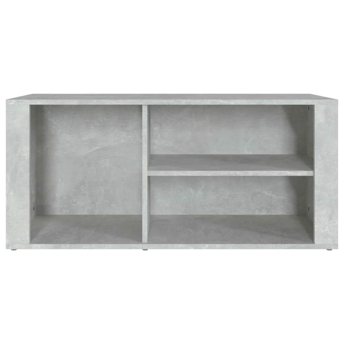 Pantofar, gri beton, 100x35x45 cm, lemn prelucrat - WALTI WALTI