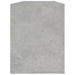 Pantofar, gri beton, 100x35x45 cm, lemn prelucrat - WALTI WALTI
