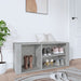 Pantofar, gri beton, 100x35x45 cm, lemn prelucrat - WALTI WALTI