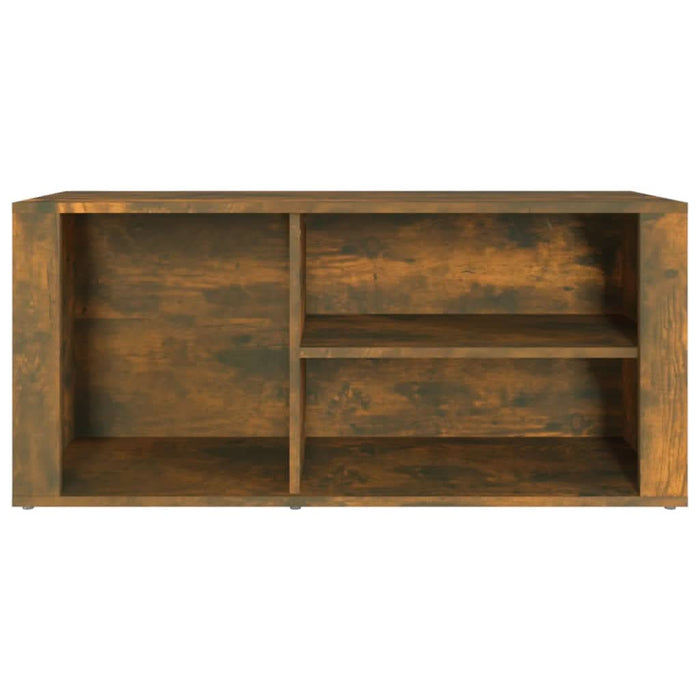 Pantofar, stejar fumuriu, 100x35x45 cm, lemn prelucrat - WALTI WALTI