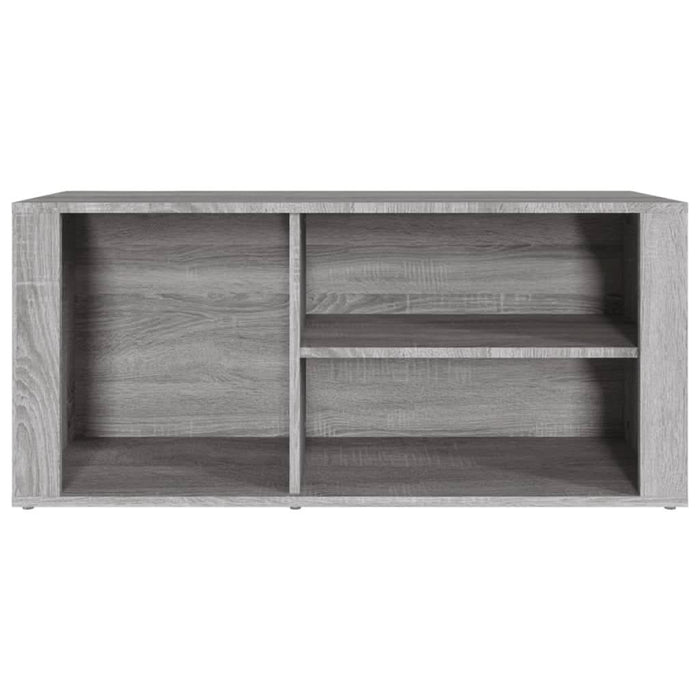 Pantofar, gri sonoma, 100x35x45 cm, lemn prelucrat - WALTI WALTI