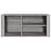 Pantofar, gri sonoma, 100x35x45 cm, lemn prelucrat - WALTI WALTI