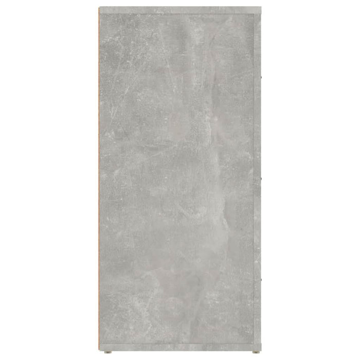 Servantă, gri beton, 40x33x70 cm, lemn prelucrat - WALTI WALTI