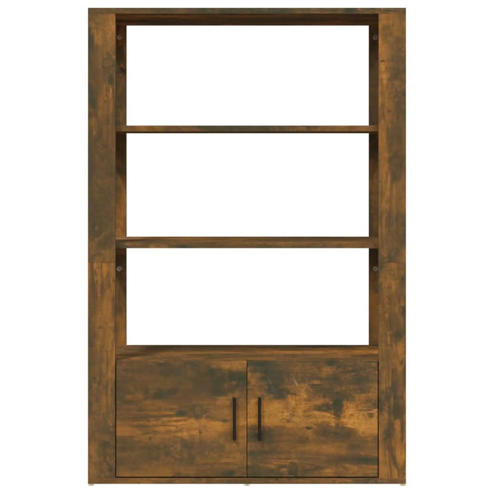 Servantă, stejar fumuriu, 80x30x119,5 cm, lemn prelucrat - WALTI WALTI