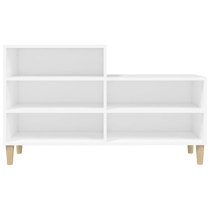 Pantofar, alb, 102x36x60 cm, lemn compozit - WALTI WALTI