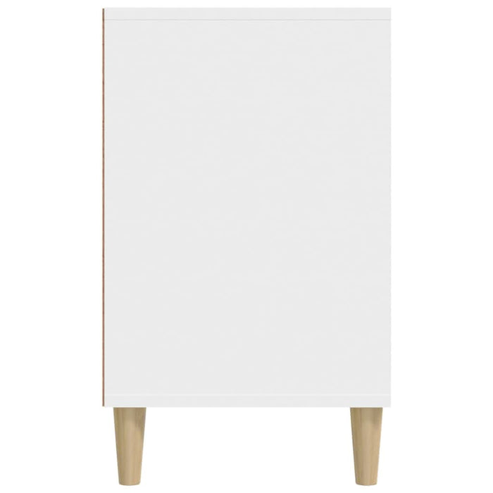 Pantofar, alb, 102x36x60 cm, lemn compozit - WALTI WALTI