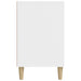 Pantofar, alb, 102x36x60 cm, lemn compozit - WALTI WALTI