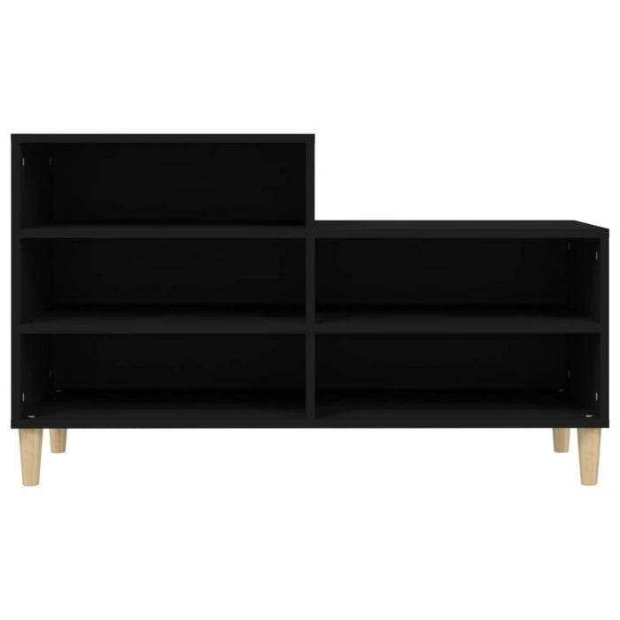 Pantofar, negru, 102x36x60 cm, lemn compozit - WALTI WALTI