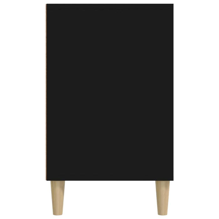 Pantofar, negru, 102x36x60 cm, lemn compozit - WALTI WALTI