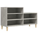 Pantofar, gri beton, 102x36x60 cm, lemn prelucrat - WALTI WALTI