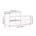 Pantofar, gri beton, 102x36x60 cm, lemn prelucrat - WALTI WALTI