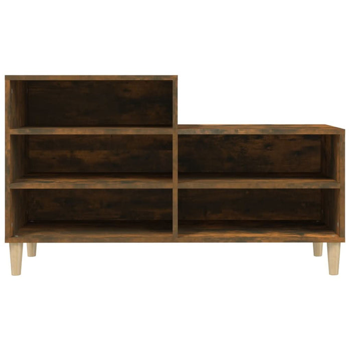 Pantofar, stejar fumuriu, 102x36x60 cm, lemn prelucrat - WALTI WALTI