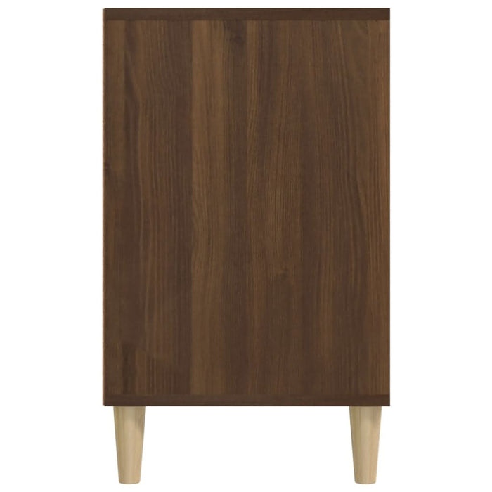 Pantofar, stejar maro, 102x36x60 cm, lemn prelucrat - WALTI WALTI