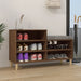 Pantofar, stejar maro, 102x36x60 cm, lemn prelucrat - WALTI WALTI