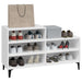 Pantofar, alb, 102x36x60 cm, lemn compozit - WALTI WALTI