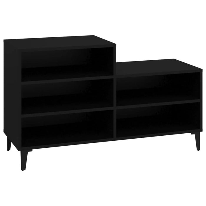 Pantofar, negru, 102x36x60 cm, lemn compozit - WALTI WALTI