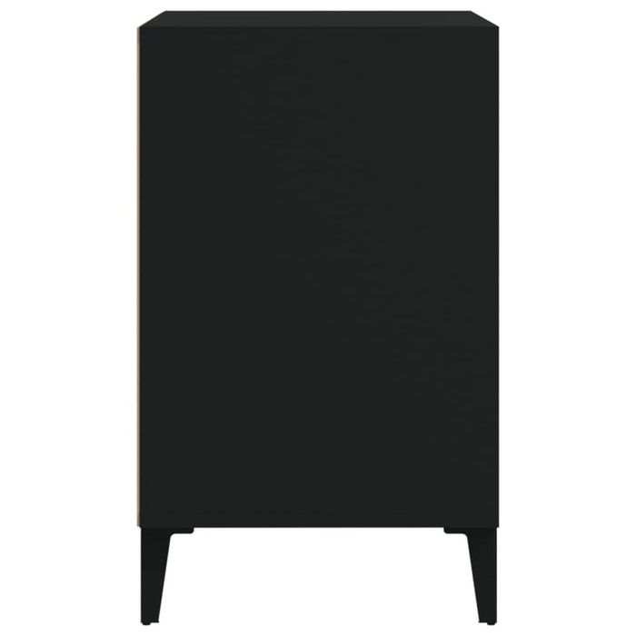 Pantofar, negru, 102x36x60 cm, lemn compozit - WALTI WALTI