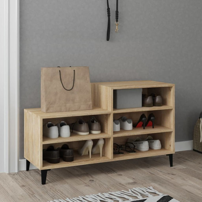 Pantofar, stejar sonoma, 102x36x60 cm, lemn prelucrat - WALTI WALTI