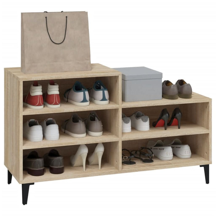 Pantofar, stejar sonoma, 102x36x60 cm, lemn prelucrat - WALTI WALTI