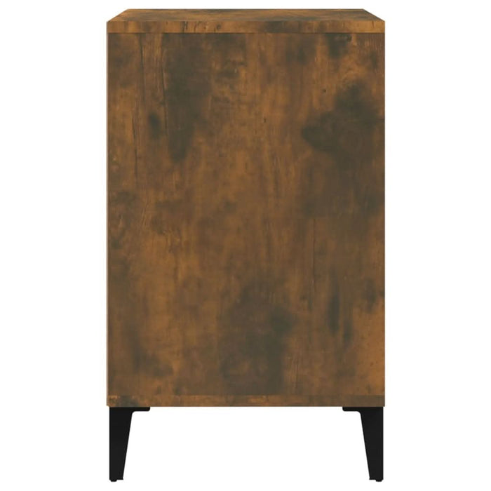 Pantofar, stejar fumuriu, 102x36x60 cm, lemn prelucrat - WALTI WALTI