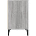 Pantofar, gri sonoma, 102x36x60 cm, lemn prelucrat - WALTI WALTI