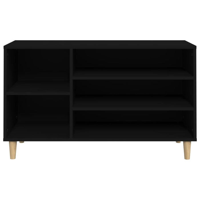 Pantofar, negru, 102x36x60 cm, lemn compozit - WALTI WALTI