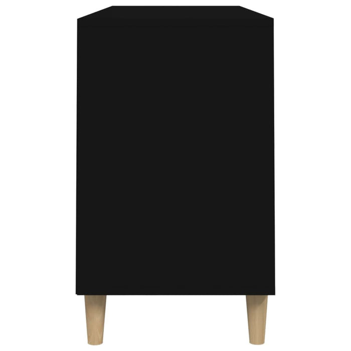 Pantofar, negru, 102x36x60 cm, lemn compozit - WALTI WALTI