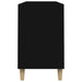 Pantofar, negru, 102x36x60 cm, lemn compozit - WALTI WALTI