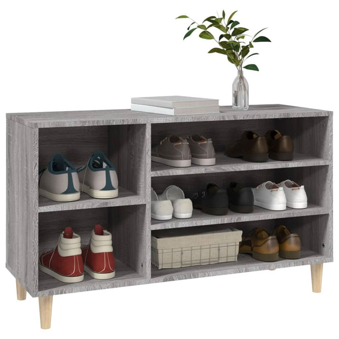 Pantofar, gri sonoma, 102x36x60 cm, lemn prelucrat - WALTI WALTI