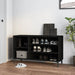 Pantofar, negru, 102x36x60 cm, lemn compozit - WALTI WALTI