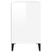 Pantofar, alb extralucios, 102x36x60 cm, lemn compozit - WALTI WALTI