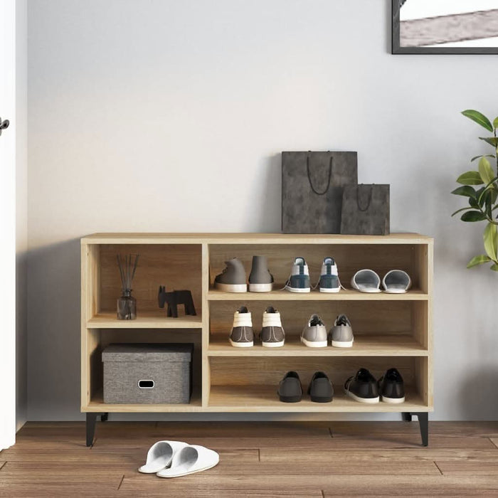 Pantofar, stejar sonoma, 102x36x60 cm, lemn prelucrat - WALTI WALTI