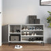 Pantofar, gri beton, 102x36x60 cm, lemn prelucrat - WALTI WALTI
